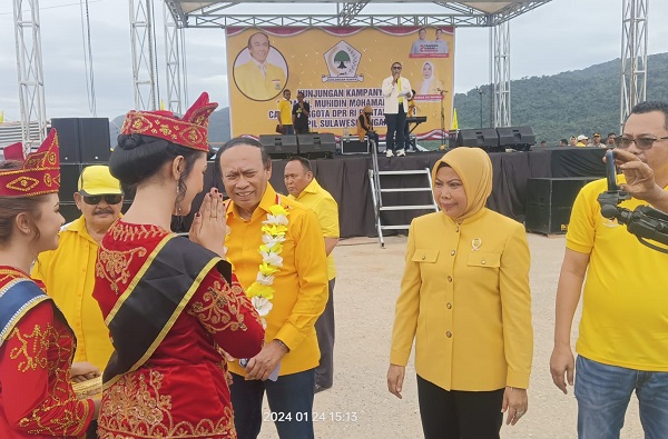 Lokasi Kampanye Menguning, Wardha Daeng Mamala Yakin Golkar Makin Kuat di Morut