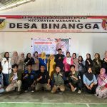 Pencegahan Stunting dan Mewujudkan Ekonomi Kreatif, Mahasiswa Kimia FMIPA Untad Sosialisasikan COMOL-FL di Binangga Sigi