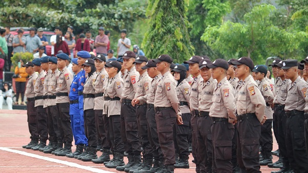 Polda Sulteng Ketambahan 300 Personel Polri, Berikut Penempatannya