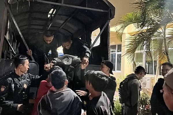 Polisi kembali Gagalkan Aksi Tawuran Antar Geng Motor di Kota Palu