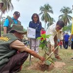 Ratusan Pohon Tanaman Buah Ditanam di Desa Binangga Parimo