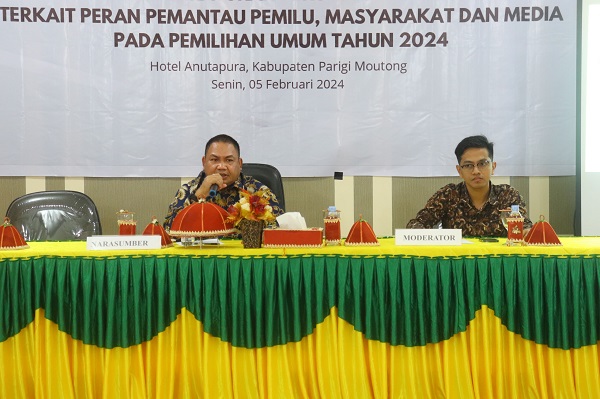 Mewujudkan Pemilu Berkeadilan, Bawaslu Sulteng Masifkan Sosialisasi Pengawasan Partisipatif