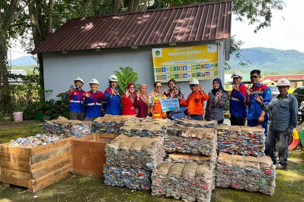 Momentum HPSN 2024, PT Vale Donasi 2.000 Kg Sampah Terpilah ke Bank Sampah