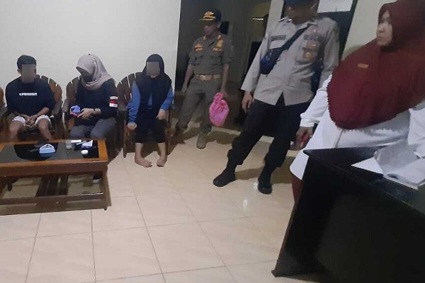 Sepasang Kekasih dan Pengguna Narkoba di Touna Diamankan Petugas Operasi Pekat Gabungan
