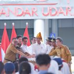 Gubernur Rusdy Mastura Dampingi Presiden Jokowi Meresmikan 4 Bandara di Sulteng