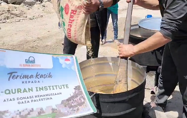 Donasi Warga Banggai Sulteng Untuk Palestina Berhasil Disalurkan di Gaza