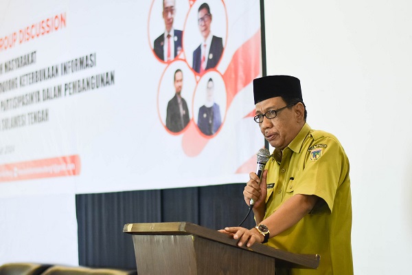 FGD Komisi Informasi Sulteng, Asisten I: Upaya Memperkuat Partisipasi Publik