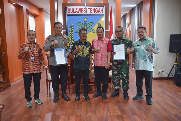 Gubernur Sulteng Setujui Dana Hibah Pengamanan Pilgub 2024 Rp27,141 Miliar