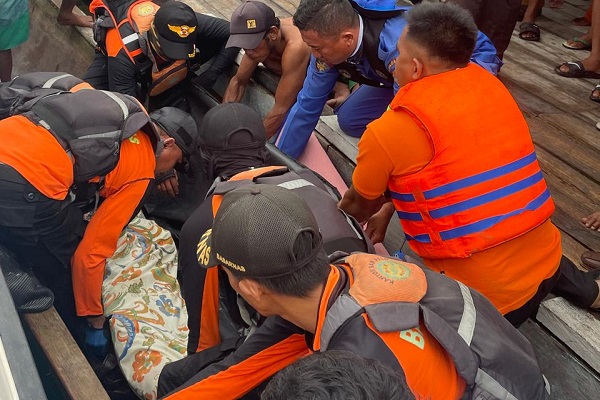 Hamka Korban Diduga Diterkam Buaya di Dermaga Desa Bungayo Touna Ditemukan