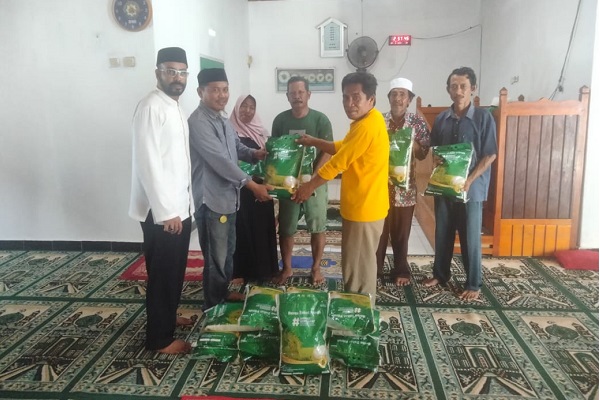 KUA Gumbasa Apresiasi Respon Cepat BAZNAS Sigi Membantu Warga Kalawara Terdampak Banjir