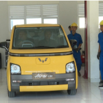 Kado Mobil Listrik dari Presiden Jokowi untuk SMK Negeri 1 Rangas Sulbar