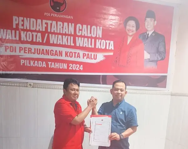 Mujib Abd Karim Jajaki Dukungan Perindo dan PDIP di Pilwakot Palu 2024