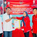 Nizar Rahmatu Ikuti Penjaringan Bacalon Bupati di PDIP untuk Pilkada Parimo 2024