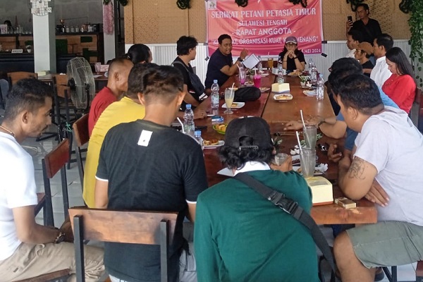 Mengawal Verifikasi dan Validasi Lahan, Serikat Petani Petasia Timur Morut Konsolidasi