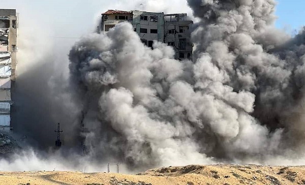 Militer Israel Bombardir Wilayah Rafah Barat dan Beit Lahia