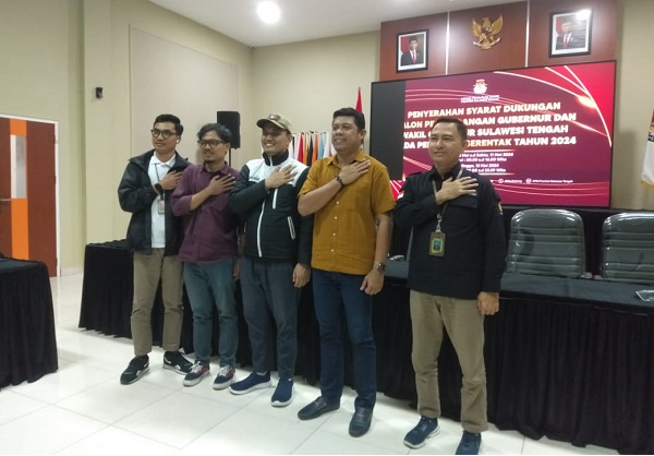 Nihil Bakal Pasangan Calon Perseorangan di Pilgub Sulteng 2024