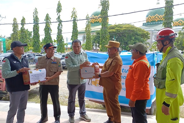 Peduli Musibah Banjir Bandang Luwu, PT Vale Bantu Logistik dan Turunkan Tim ERG