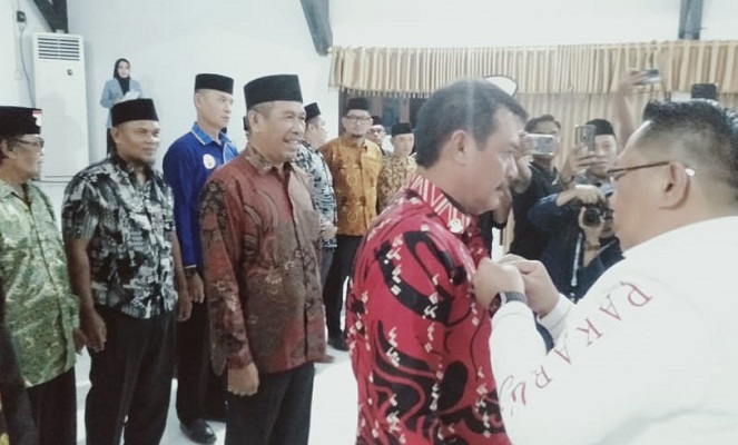 Puluhan Pengurus KONI Tolitoli Dikukuhkan Bacalon Bupati Parimo