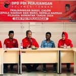 Serahkan Pendaftaran di PDIP, Muharram Tawarkan Sri Lalusu 02 ke Rusdy Mastura