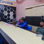 Sudaryano dan Kadis Kominfo Parimo Bahas Desa Digital