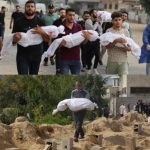 Warga Gaza Mulai Memindahkan Jasad Keluarganya dari Pemakaman Sementara