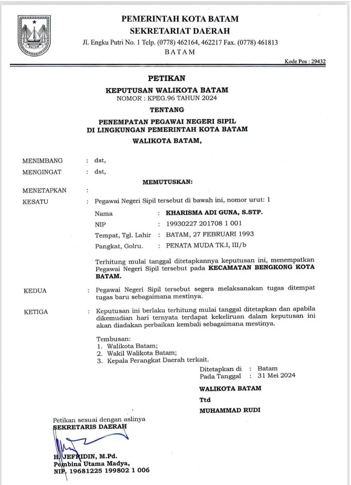 Harapan Ibu Kandung ASN Ini kepada Pj Bupati Morowali, Membantu Anaknya Jalani Mutasi