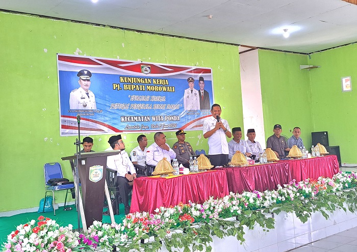 Penjabat Bupati Morowali Naikkan Insentif Petugas Rumah Ibadah