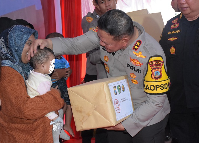 Puluhan Warga Manfaatkan Layanan Gratis Operasi Katarak hingga Penanganan Stunting di Polda Sulteng