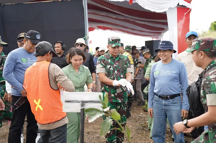 Rehabilitasi DAS di Nusa Penida Bali, PT Vale Siapkan 1.050 Bibit di Lahan 200 Hektare