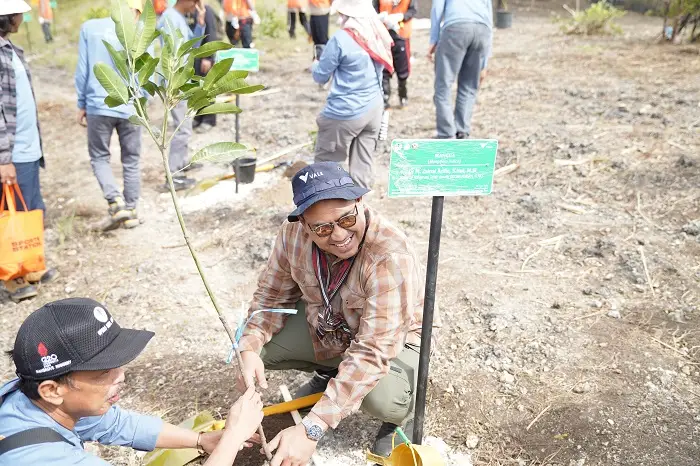 Rehabilitasi DAS di Nusa Penida Bali, PT Vale Siapkan 1.050 Bibit di Lahan 200 Hektare