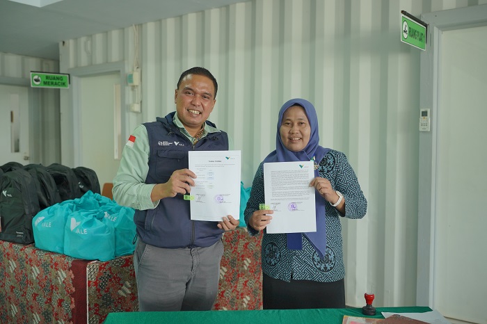 Sembilan Puskesmas di Area Pemberdayaan PT Vale Terima Bantuan Alkes dan Paket Makanan Sehat