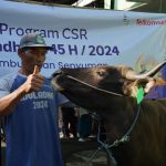 Telkomsel Berbagi Daging Kurban ke 43 Ribu Warga di Momen Iduladha 1445 Hijriah