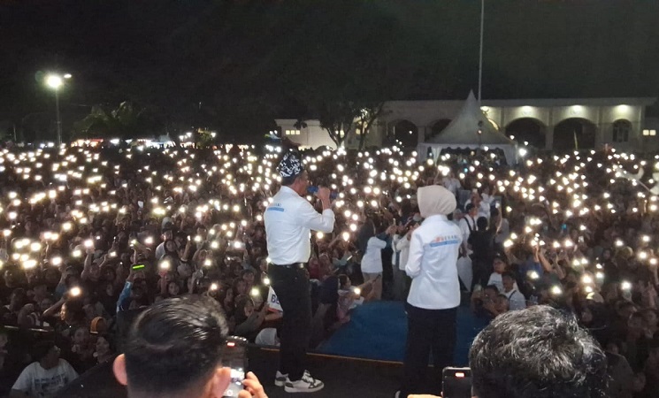 Deklarasi BERANI di Luwuk Banggai, Partai Koalisi: Ingin Kesejahteraan, Anwar-Reny Solusinya