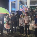 Hujan Lebat Tak Menyurutkan Semangat Warga Sausu Parimo Hadiri Deklarasi BERANI