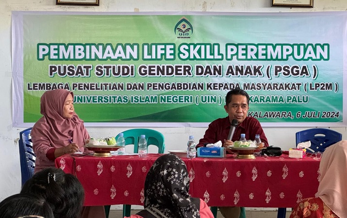 LP2M UIN Palu Asah Keterampilan Perempuan Sigi Buat Produk Ekonomi