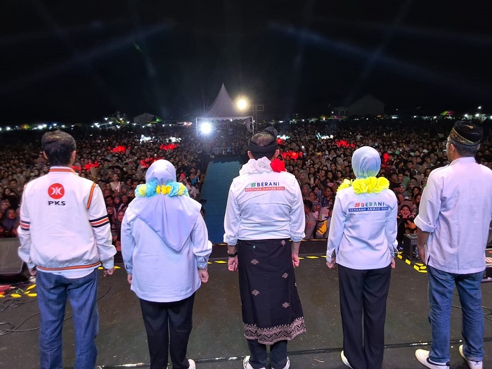Dihibur Band Wali, Malam Ini Deklarasi BERANI di Tawaeli Palu Bertabur Artis Ibukota