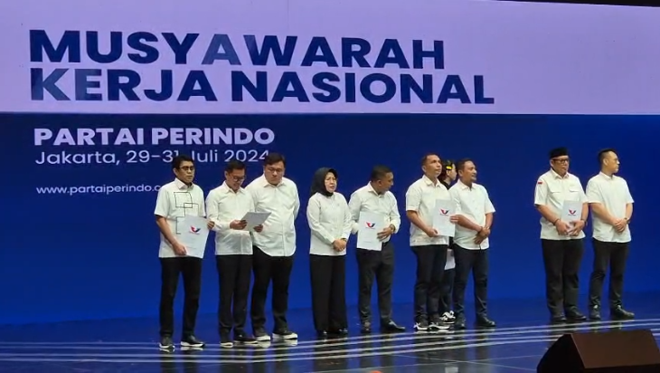 Perindo Serahkan Rekomendasi, Erwin Burase Peroleh Tambahan Amunisi Dukungan di Pilkada Parimo 2024