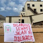 Warga Ambunu Morowali Kembali Blokade Jalan Holing PT BTIIG