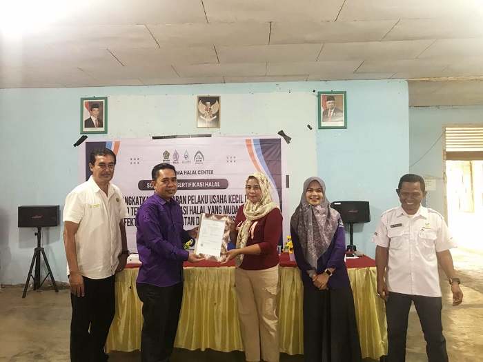 40 UMKM Sigi Dibantu UIN Datokarama Palu untuk Percepatan Sertifikasi Produk Halal
