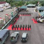 Dandim Kerahkan Lebih 400 Prajurit Kawal Pendaftaran Bacalon Kada Morowali dan Morowali Utara