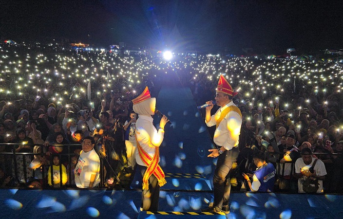 Deklarasi Pasangan BERANI di Dondo Tolitoli, Anwar Hafid Ingatkan Kriteria Memilih Pemimpin