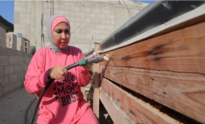 Insinyur Gaza Ciptakan Alat Penyuling Air dan Kompor Tenaga Surya