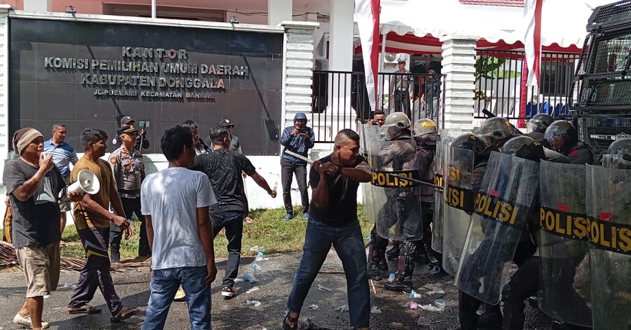 Polres Donggala Gelar Sispamkota, Antisipasi Gangguan Kemanan Jelang Pilkada Serentak 2024 