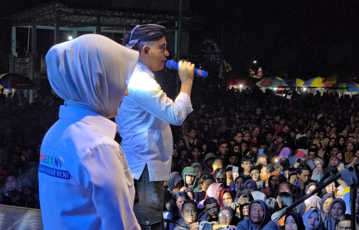 Reny Lamadjido Perempuan Pertama di Sulteng yang Berani Maju sebagai Cawagub