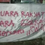 Spanduk Permintaan ke Golkar Dukung Irwan Lapatta Ramai Terpasang se-Sulteng