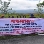 Mencuat Desakan Segera Cabut Hak Pengelolaan Badan Bank Tanah di Tanah Adat Pekurehua