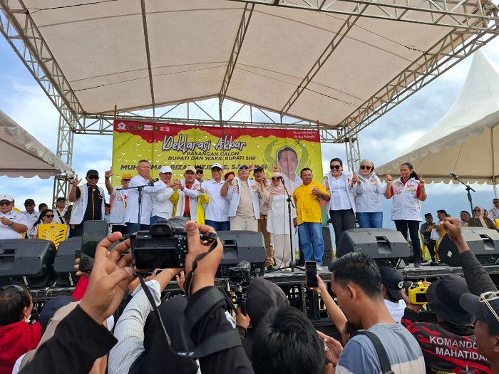 Deklarasi Akbar Rizal – Samuel, Momentum Tinggal Landas Menuju Pilbup Sigi 2024