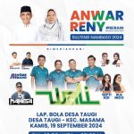 Deklarasi Pasangan BERANI di Masama Banggai Hari Ini Menghadirkan Wali Band