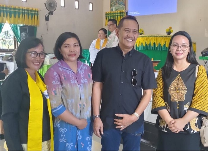 Hanya Rachmansyah Ismail Peduli Pembangunan Rumah Jabatan Pendeta di Morowali
