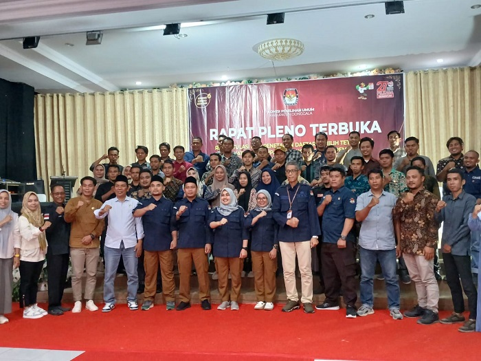 KPU Donggala Pleno Penetapan DPT, Begini Jumlahnya